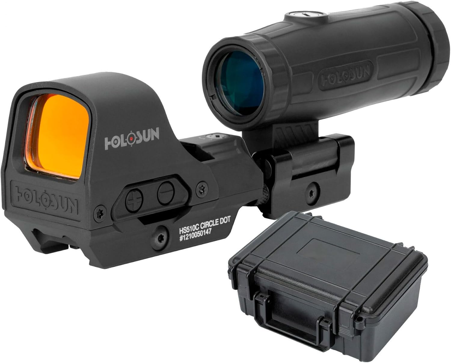 Holosun HS510C Reflex Sight &amp; HM3X 3X Magnifier Combo