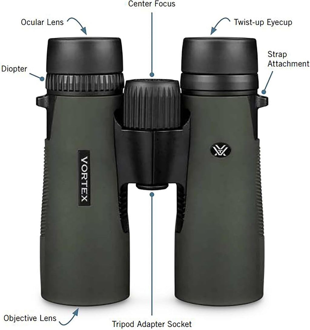 Vortex Diamondback HD 10x42 Binocular DB-215