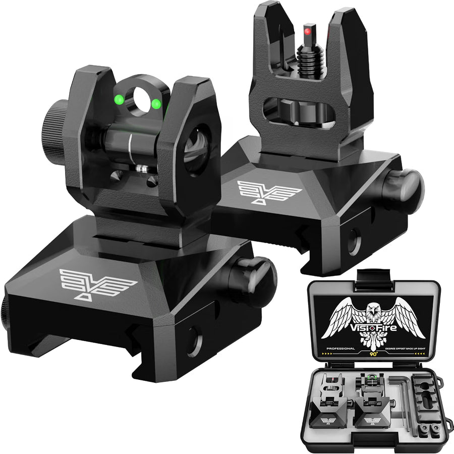 Visiofire Fiber Optic Iron Sights for Picatinny Rail