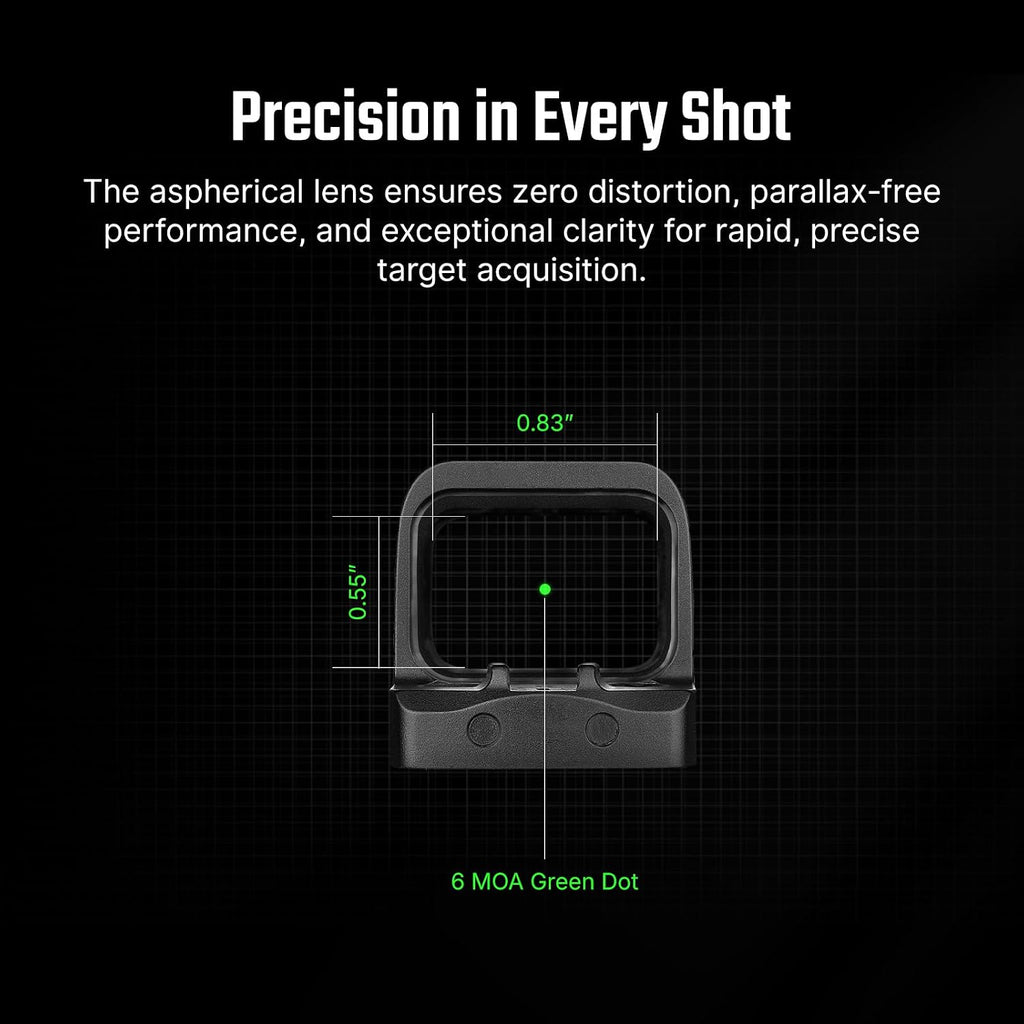Osight SE Enclosed Micro Red Dot Sight