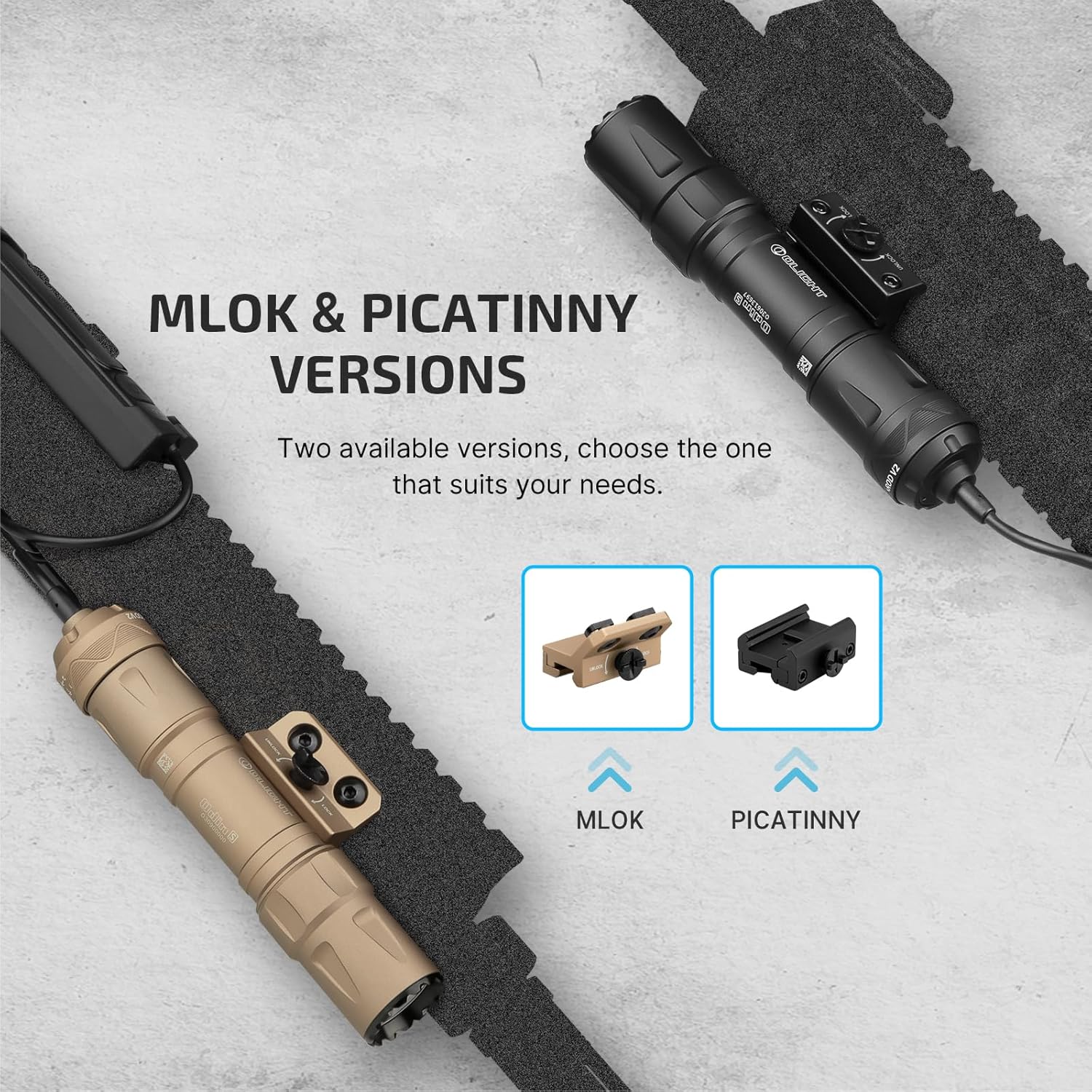 OLIGHT Odin S M-LOK Rechargeable Tactical Weapon Light